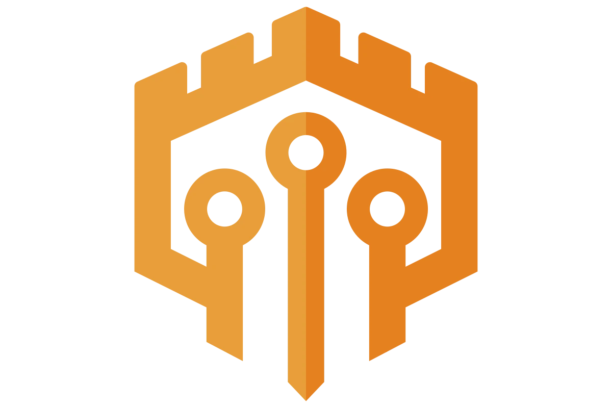 Innovative Tech Shield Logo for Security Solutions