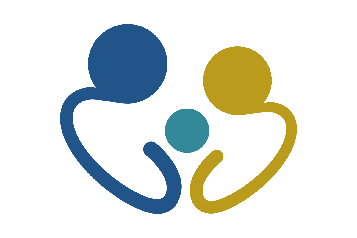 Modern Family Care Icon for Daycare Services