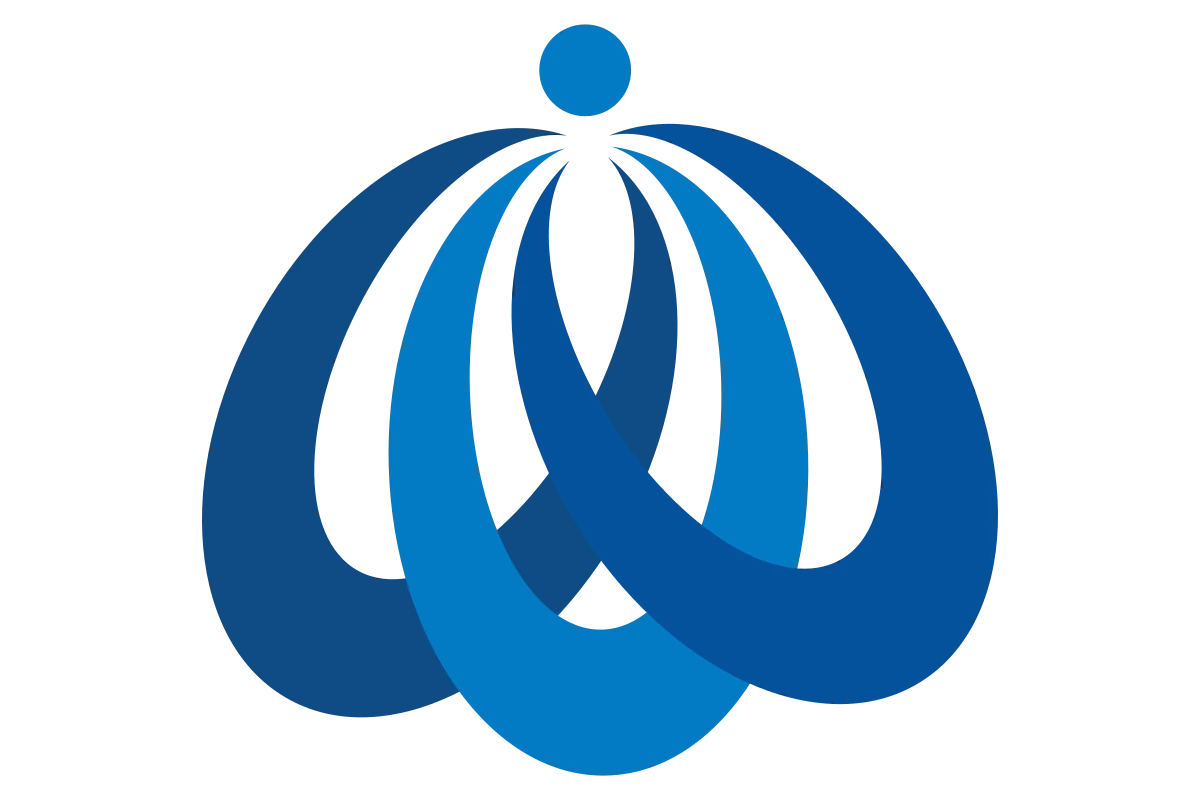 Modern Blue Abstract Design for Insurance Security