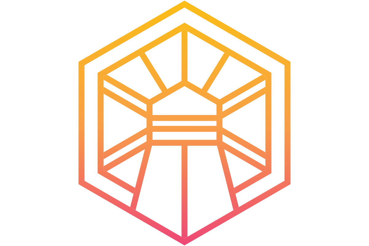 Innovative Geometric Architecture Design Symbol
