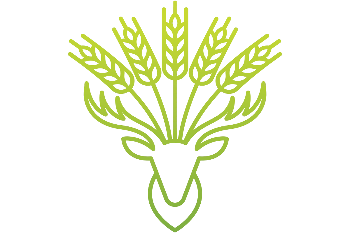 Stylish Deer and Wheat Logo for Bakery Growth