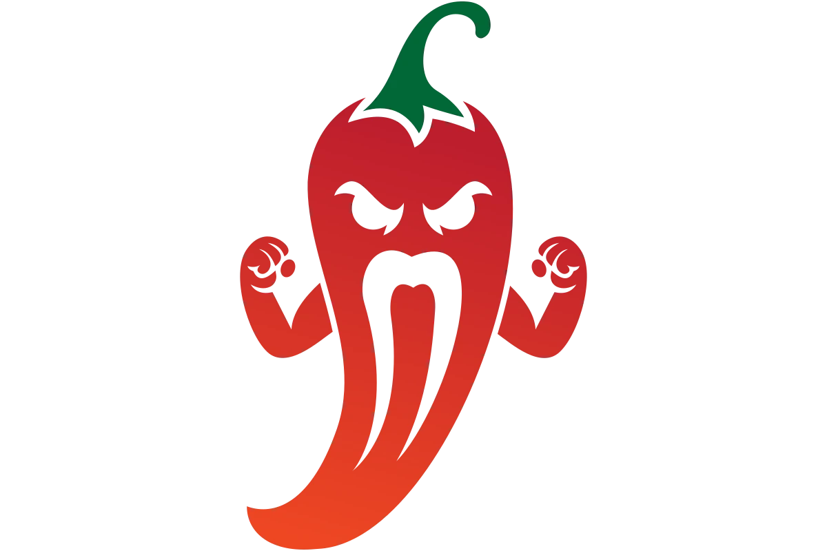Spicy Chili Mascot: Bold, Energetic, and Flavorful