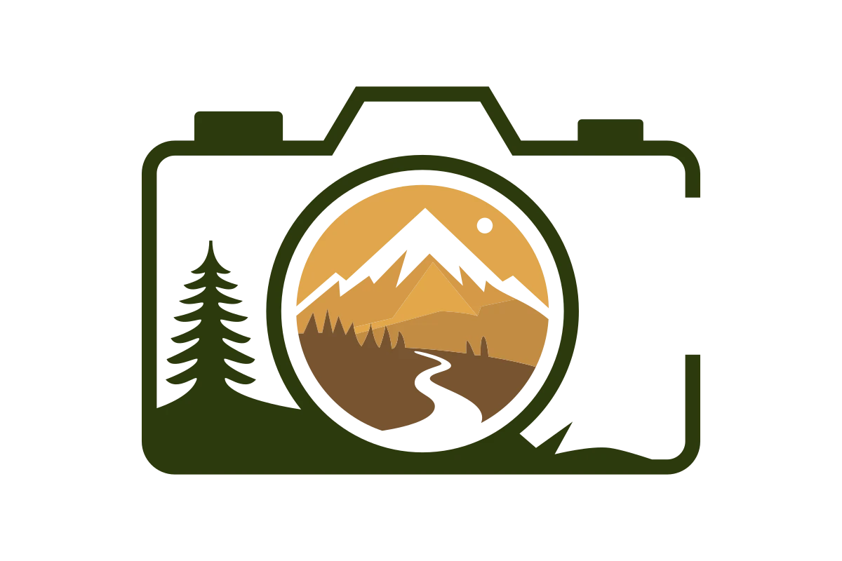 Creative Landscape Photography Logo Design for Nature Lovers