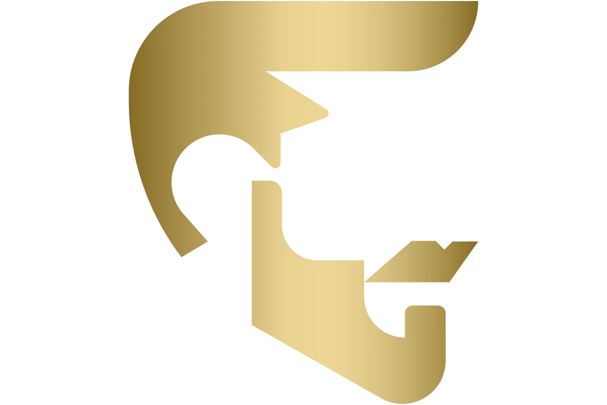 Luxury Barber Shop Logo - Elegant Men's Grooming