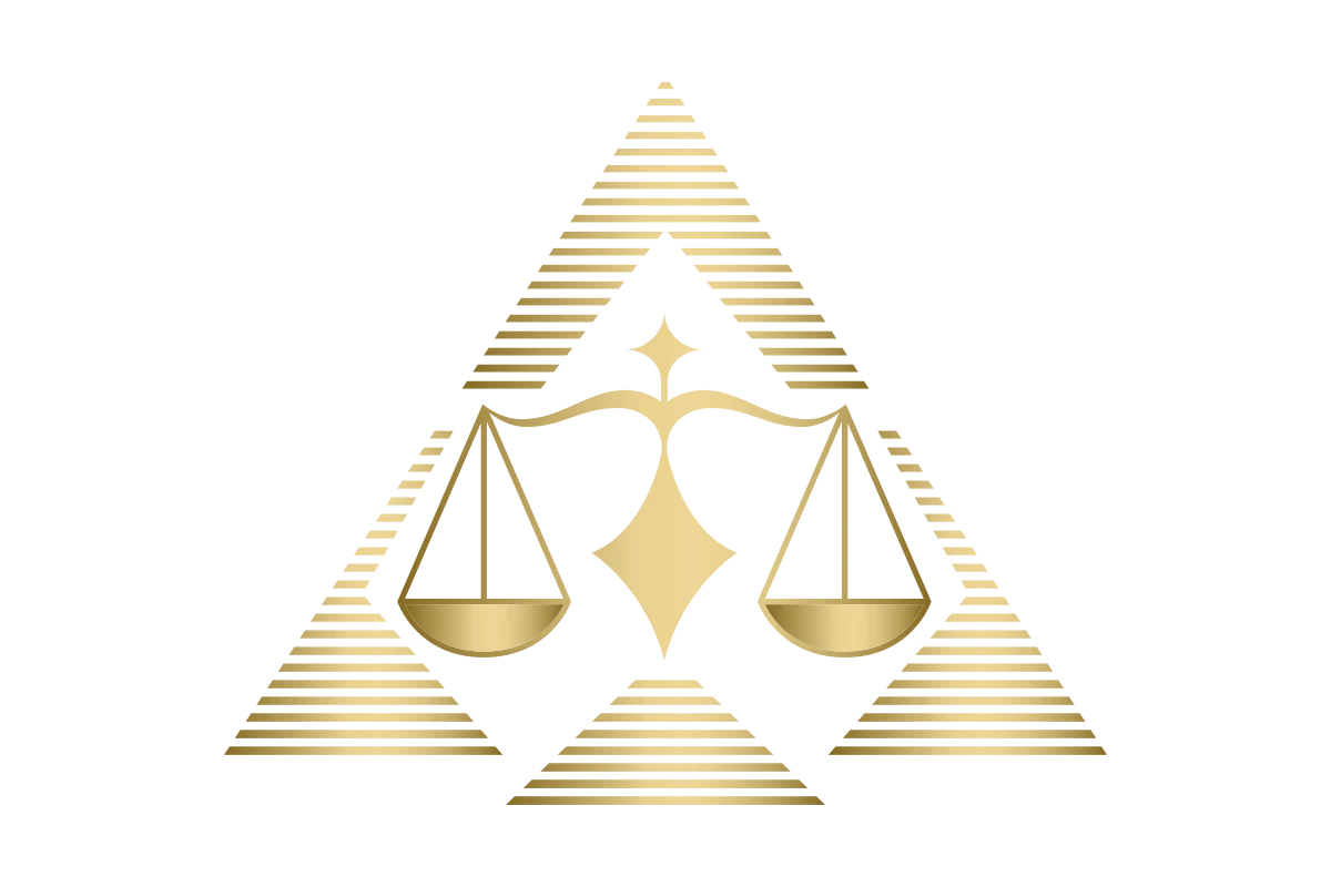 Elegant Legal Scales in Modern Triangle Design