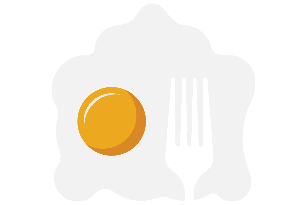 Modern Breakfast Cafe Logo – Delicious Food Representation