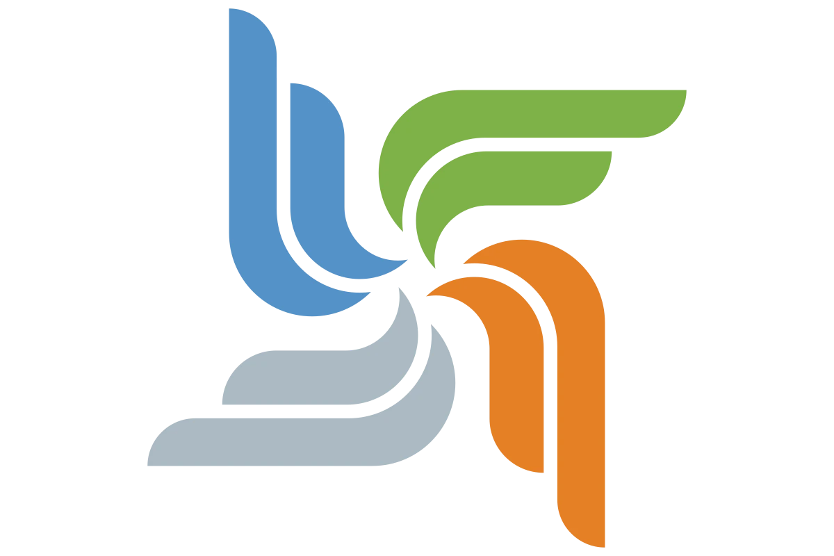 Modern Innovative Technology Logo with Dynamic Elements
