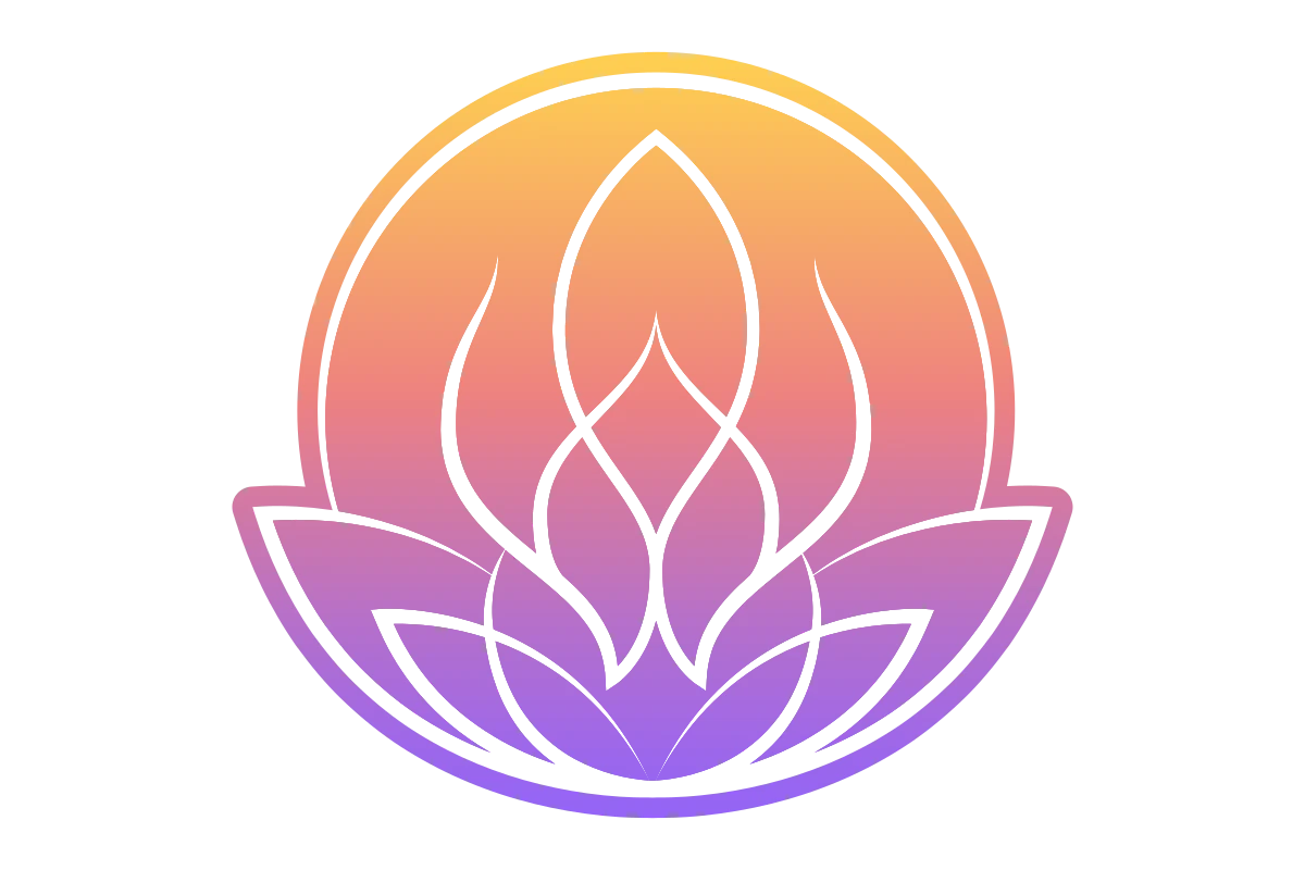 Elegant Lotus Flower Symbol for Wellness and Meditation