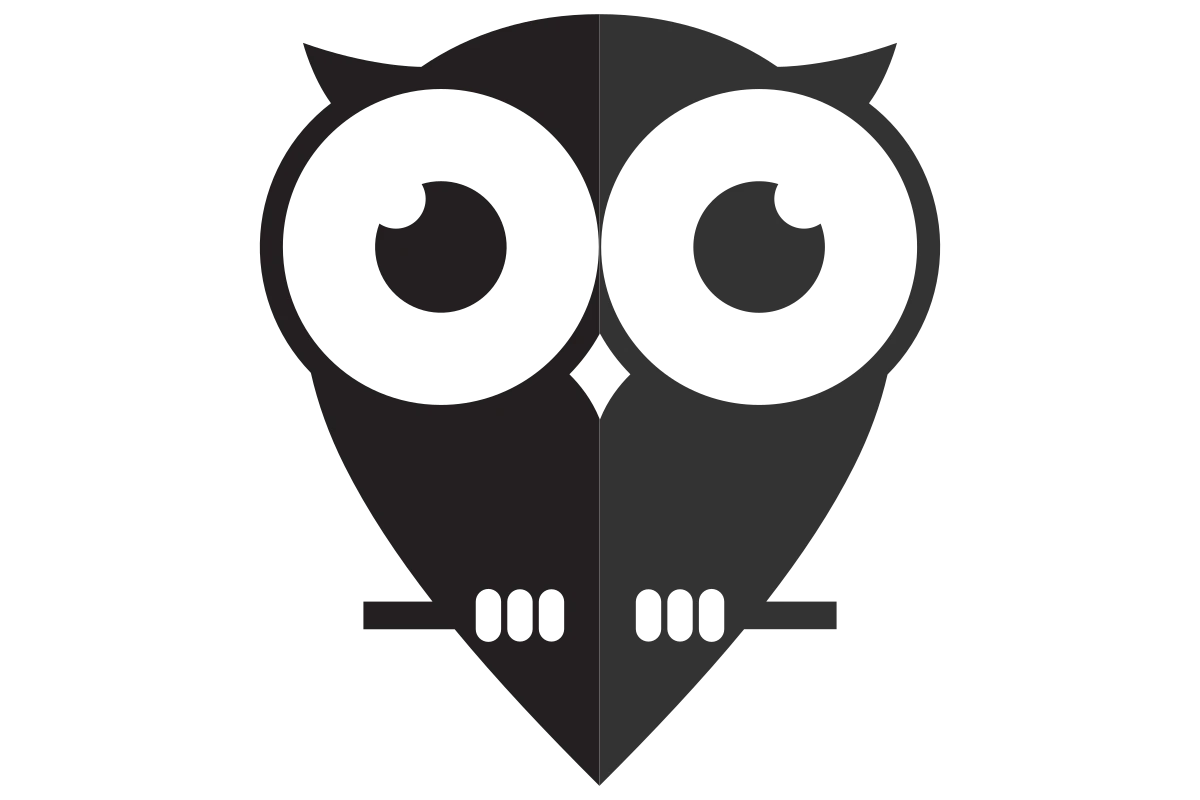 Creative Owl Logo for Educational Innovation