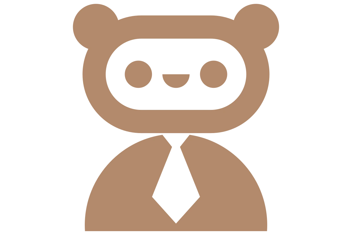 Friendly Bear Mascot for Corporate Services | Modern & Minimalist