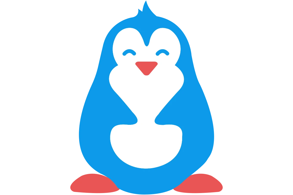Cheerful Penguin Mascot - Fun and Friendly Character