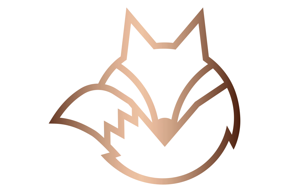 Stylish Minimalist Fox Design for Friendly Appeal