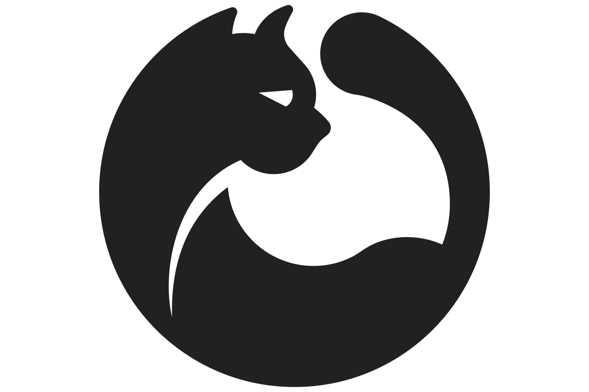 Strong Cat Logo for Fitness and Pet Services