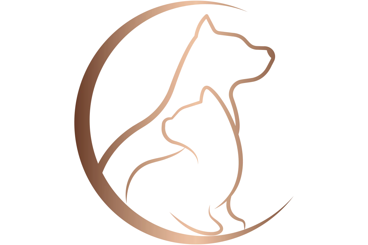 Minimalist Pet Care Logo for Dog and Cat Services