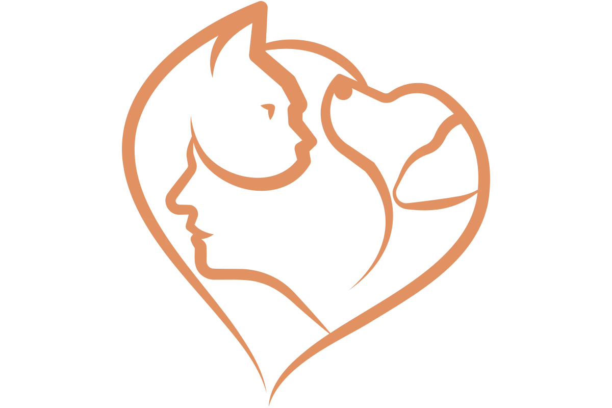 Heartfelt Pet Care Logo - Minimalist Pet Love Design