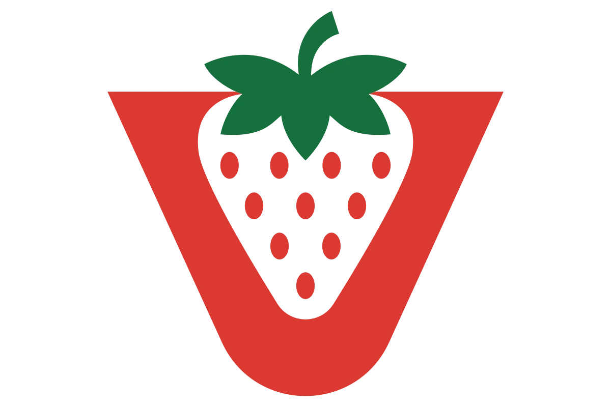 Fresh Strawberry Logo for Community Bakery