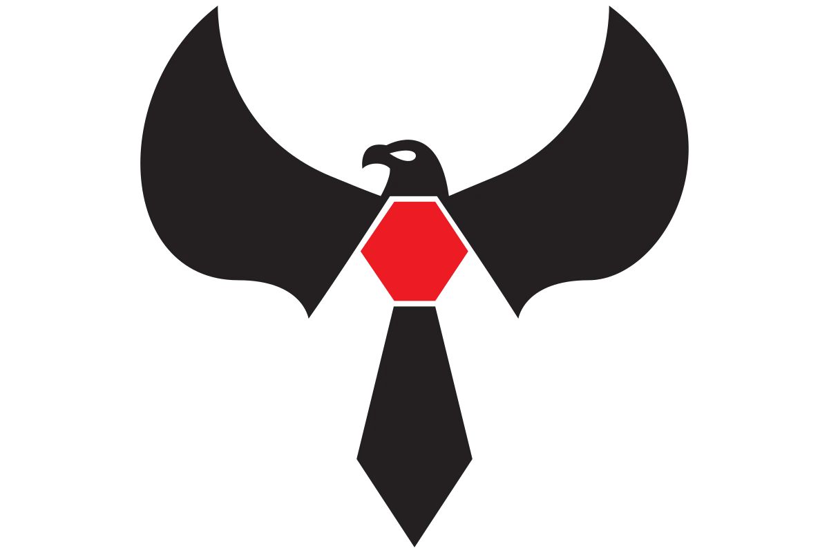 Bold Corporate Eagle Logo Representing Strength and Growth