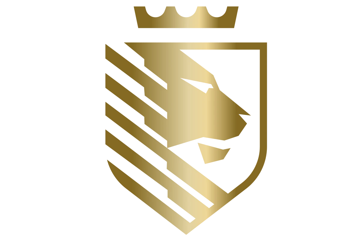Elegant Lion Guardian Emblem for Corporate Strength