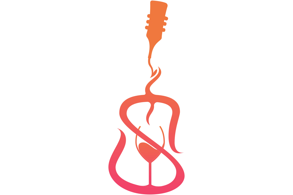 Stylish Guitar and Wine Fusion for Music Events