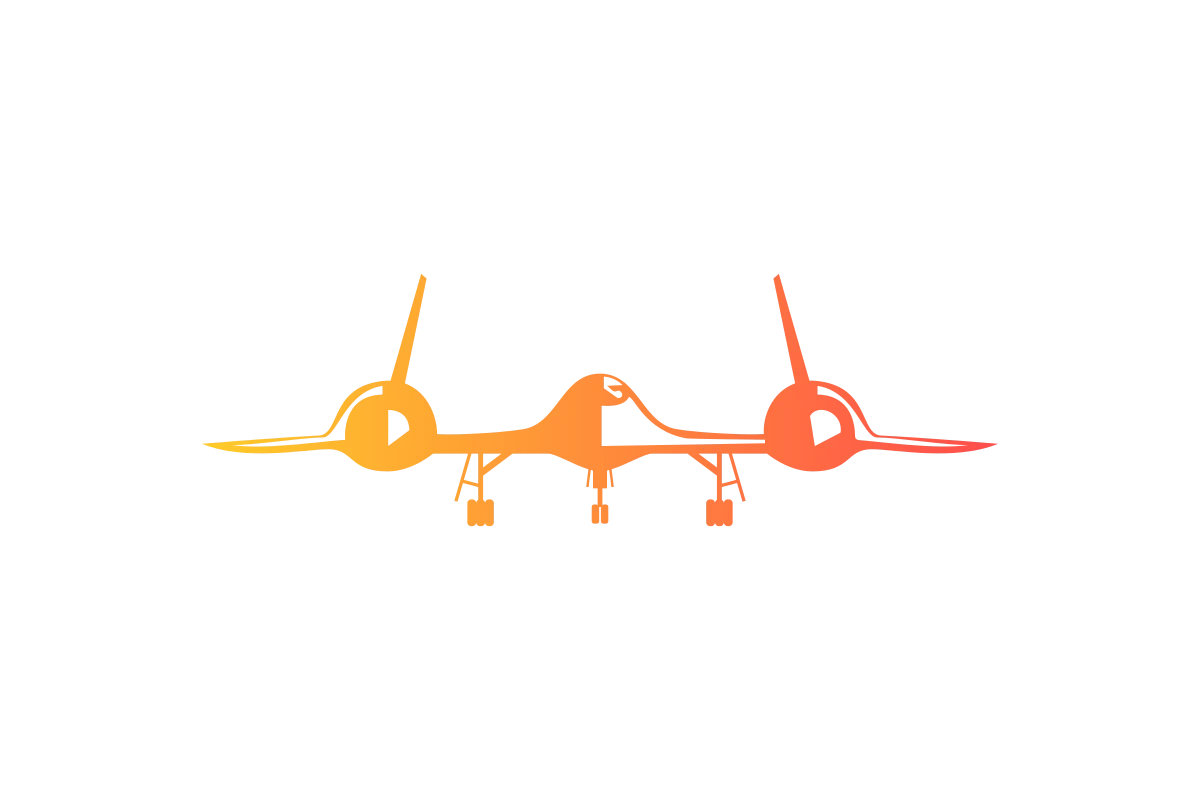 Modern Airplane Logo for Innovative Travel Agency