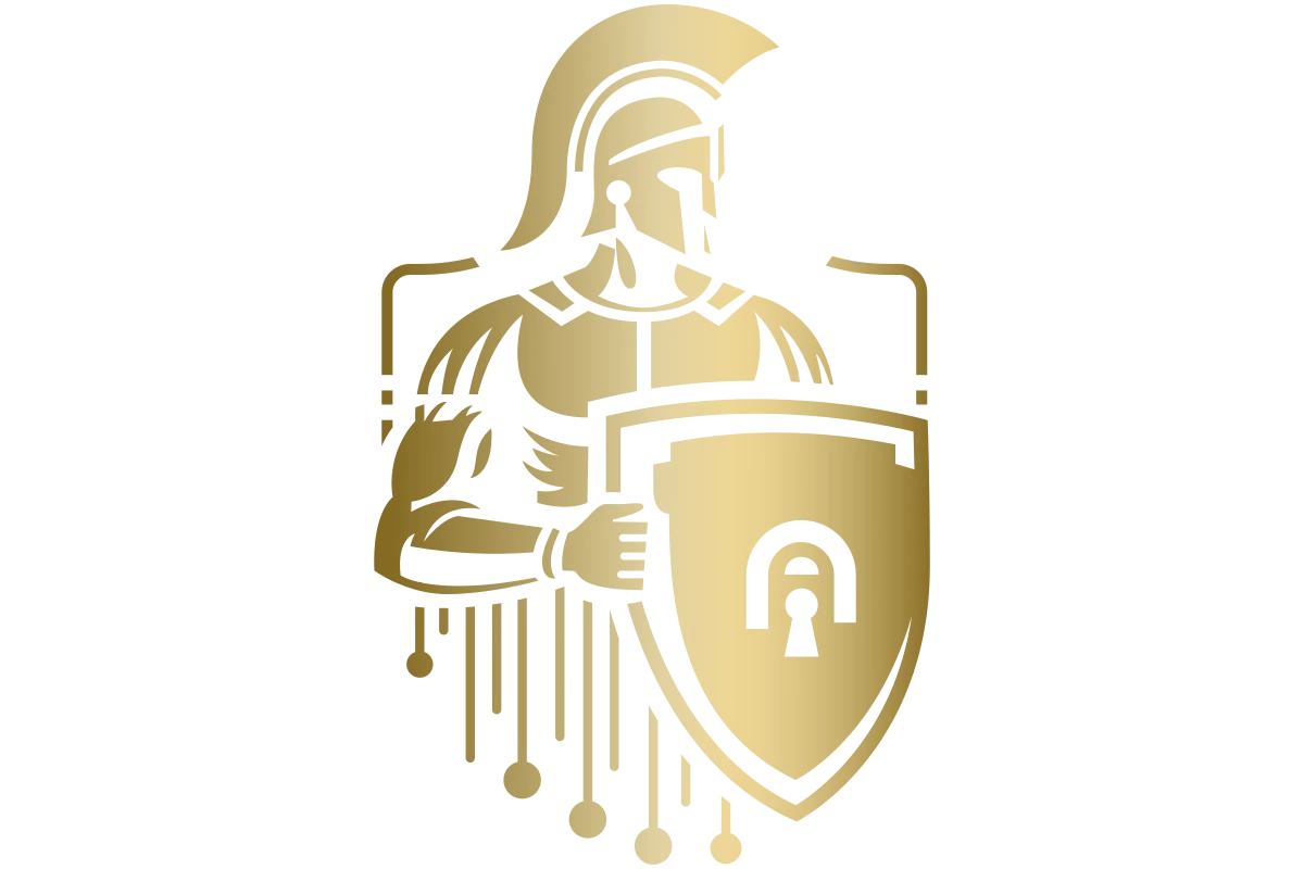 Modern Spartan Security Shield for Cyber Protection