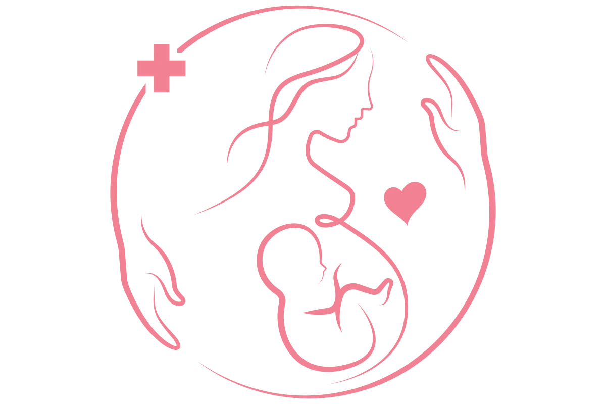 Minimalist Pictorial Logo for Maternity Healthcare