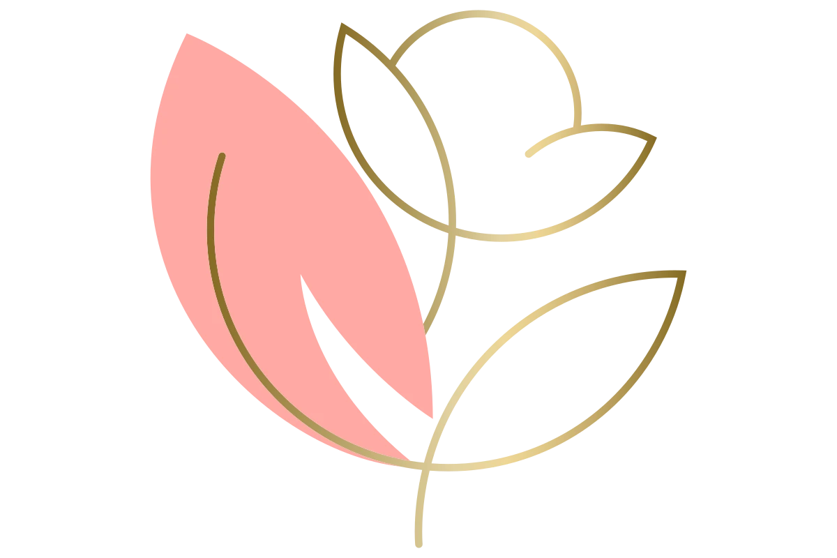 Elegant Floral Logo Design for Growth and Wellness