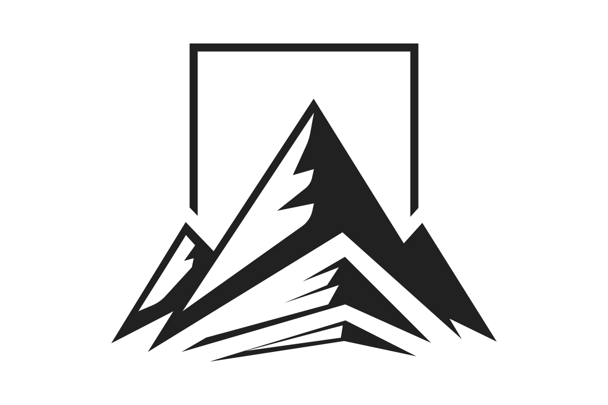 Stylish Mountain Logo for Outdoor Adventure