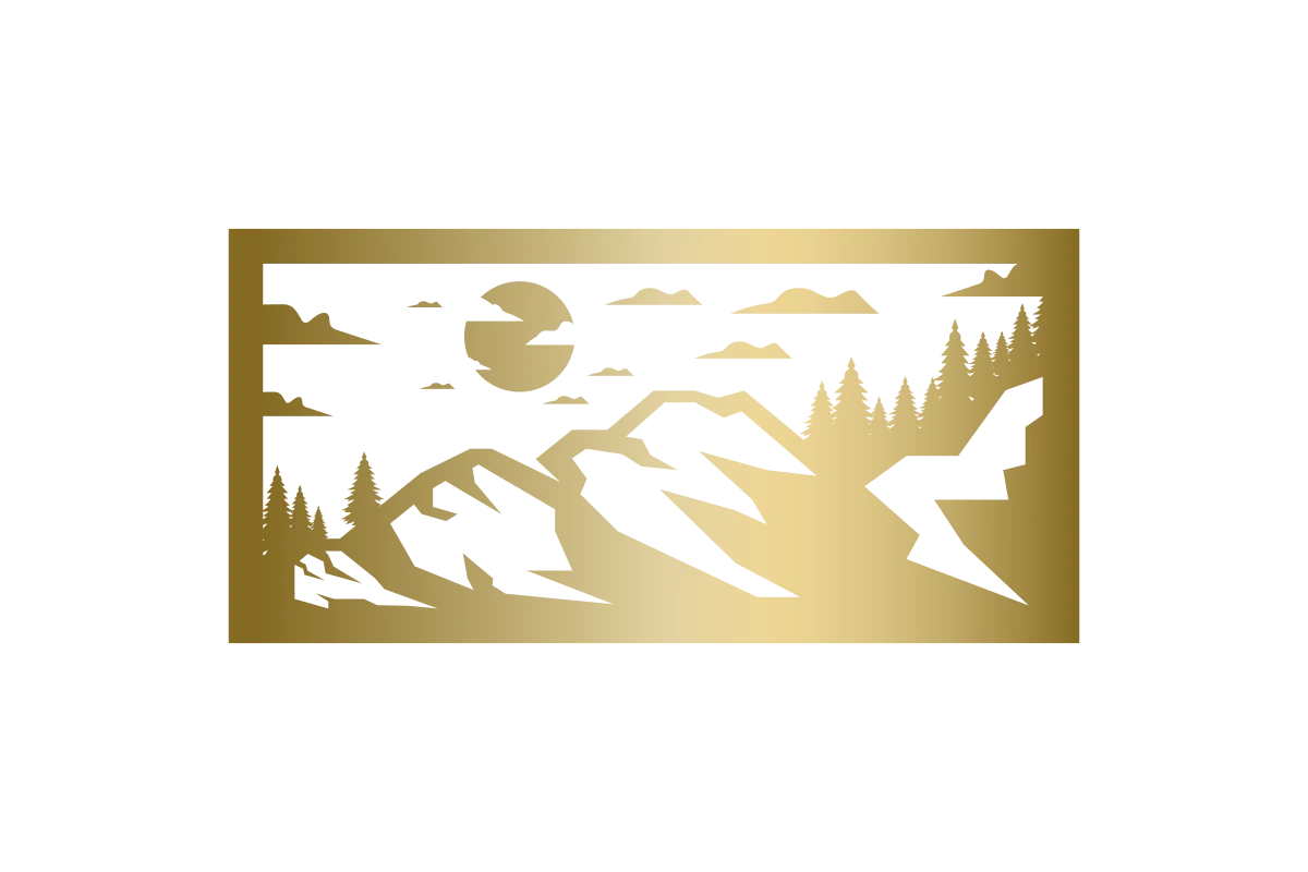 Elegant Mountain Landscape Scene for Nature Enthusiasts