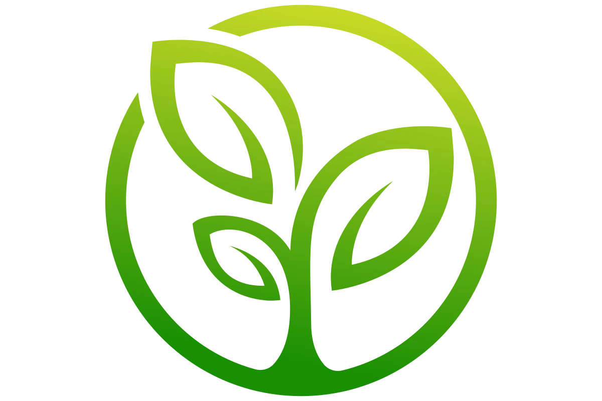 Modern Green Leaf Logo for Sustainable Agriculture