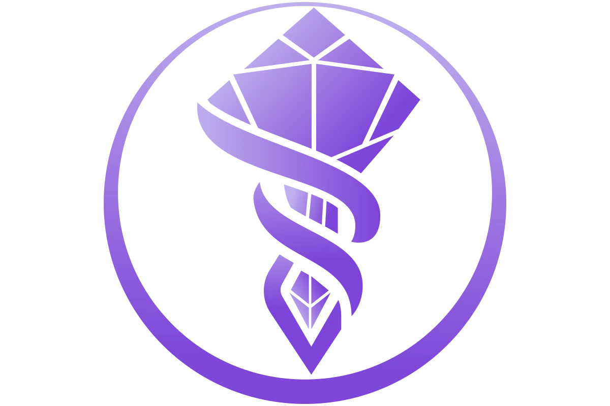 Innovative Medical Symbol with Diamond Element