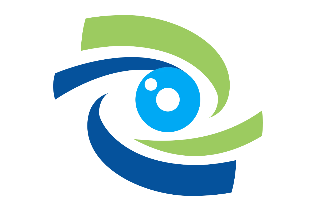 Innovative Eye Technology Logo for Visual Solutions