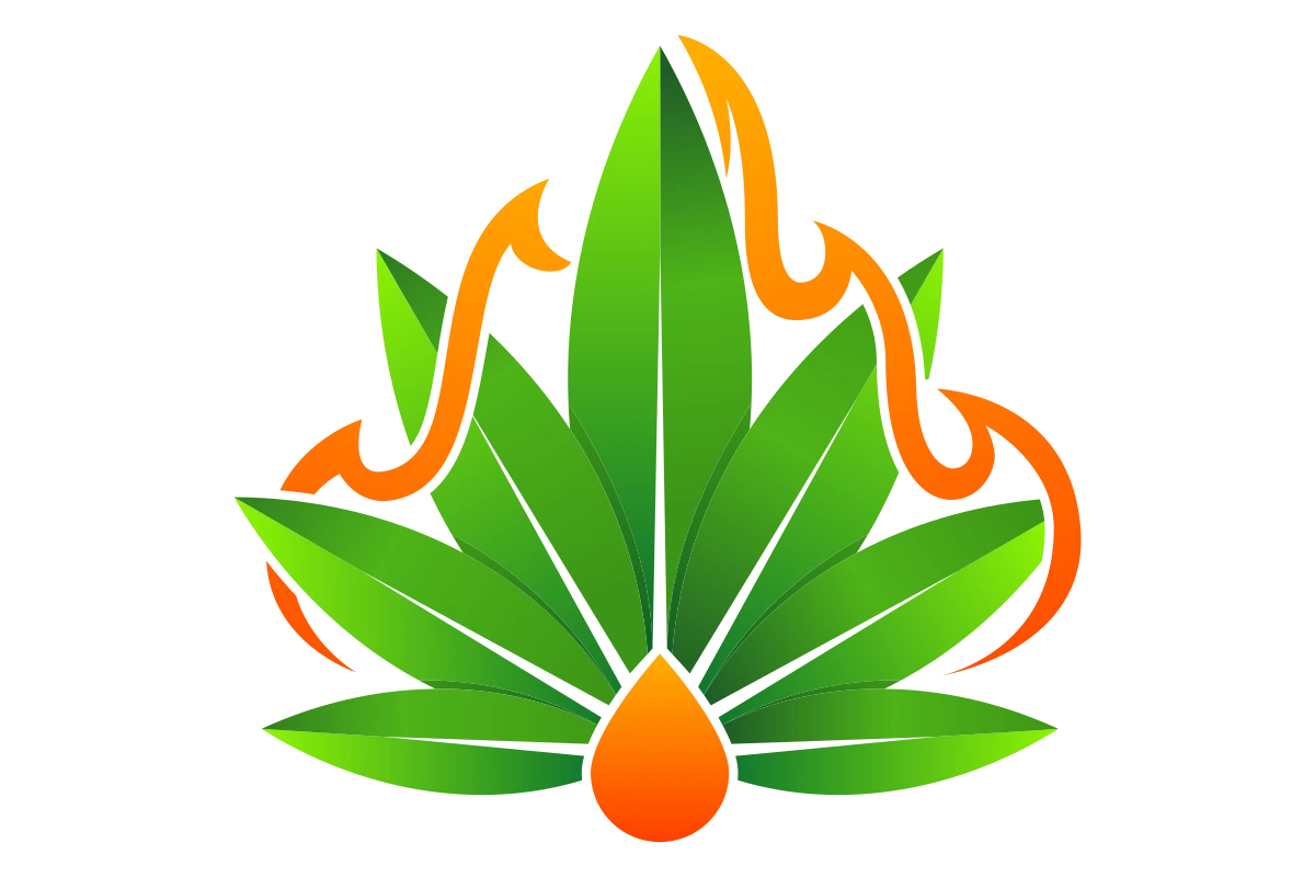 Vibrant Abstract Agriculture Growth Icon