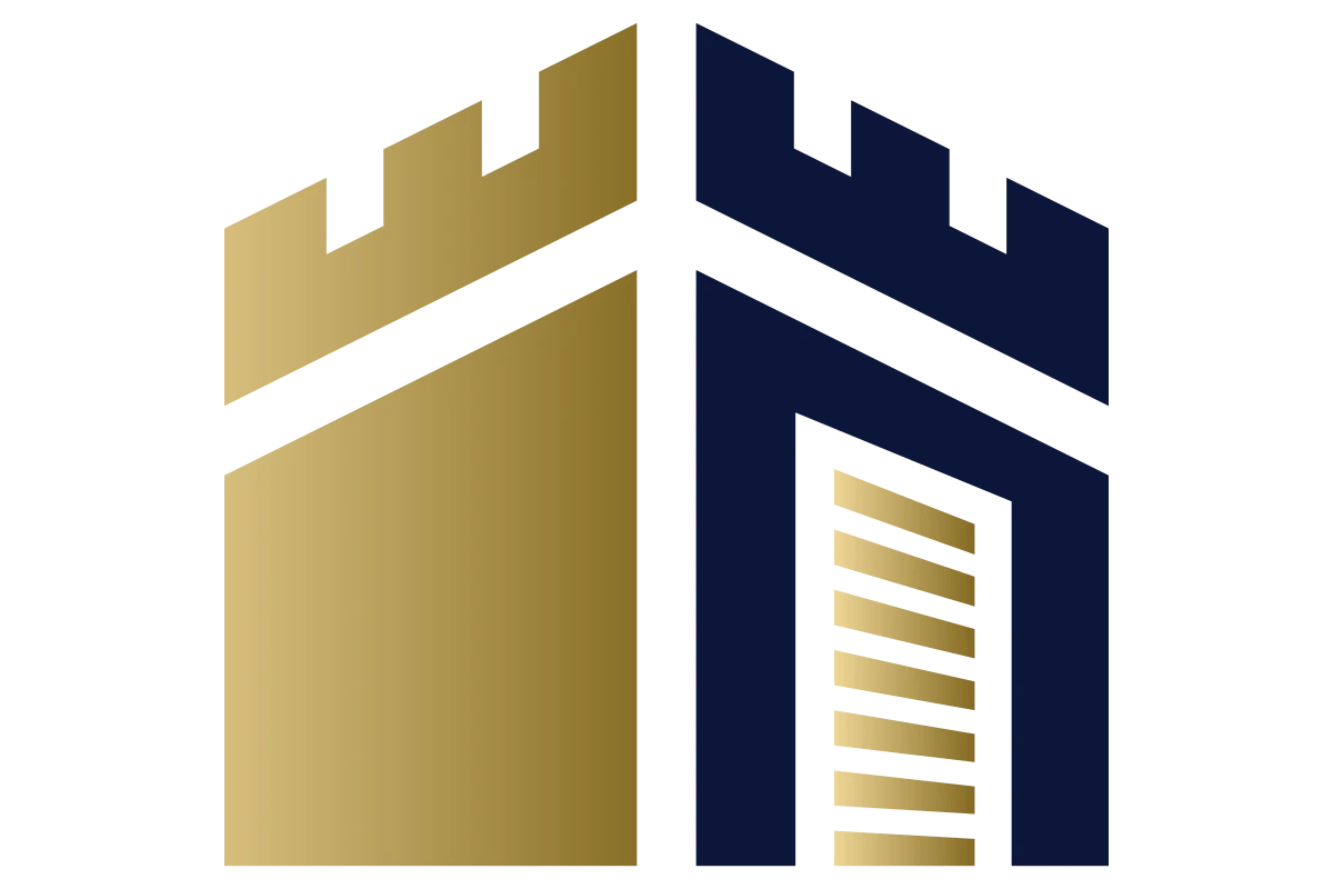 Modern Castle Logo for Architecture and Strength