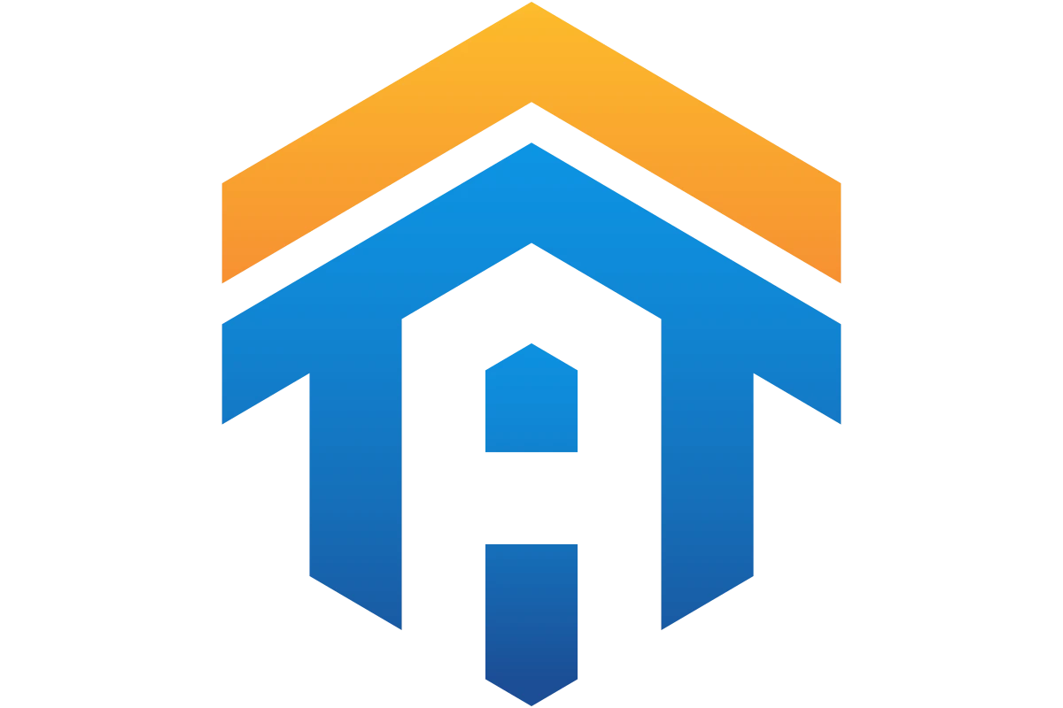 Modern Construction Logo with Strong Architectural Elements