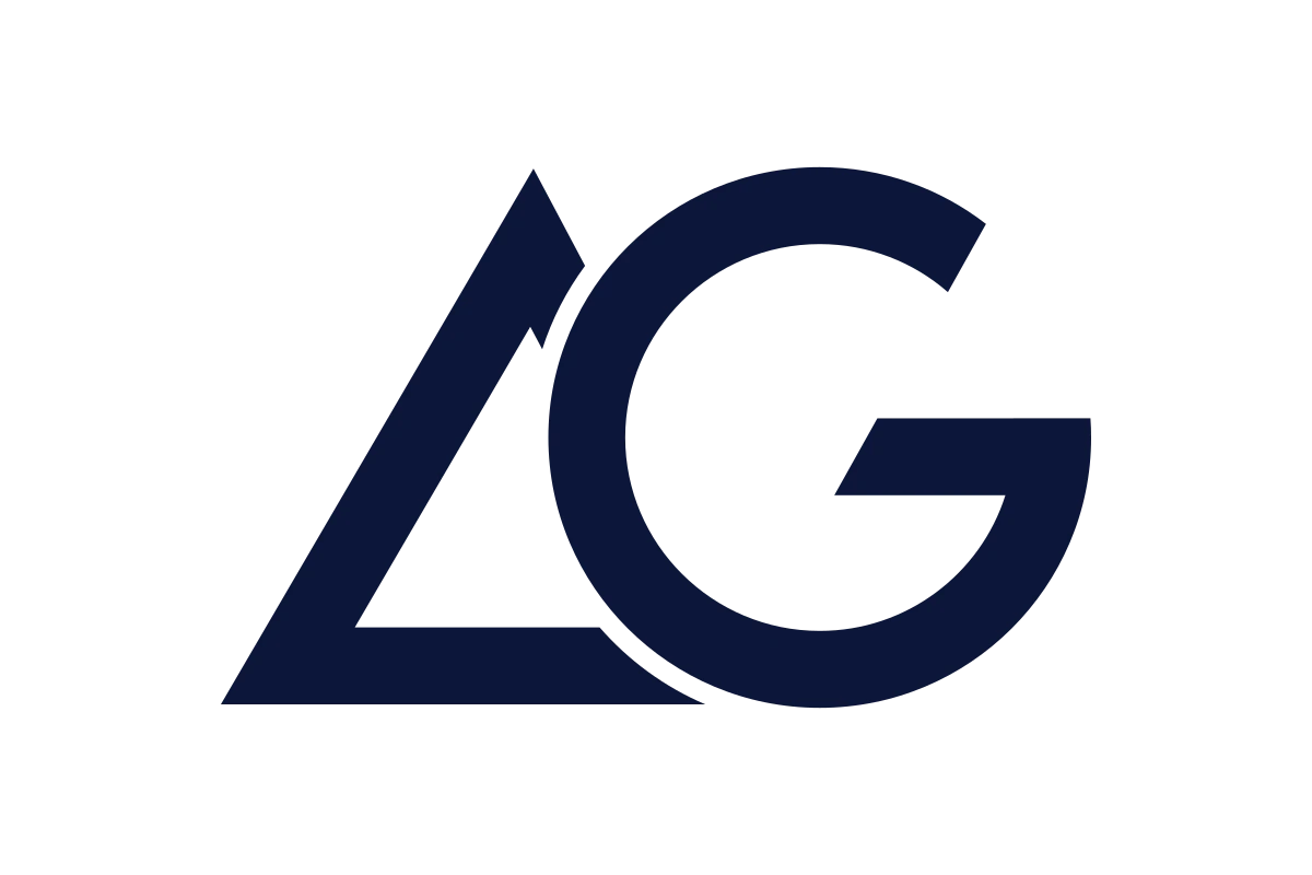 Modern Minimalist Monogram Logo Design for AG