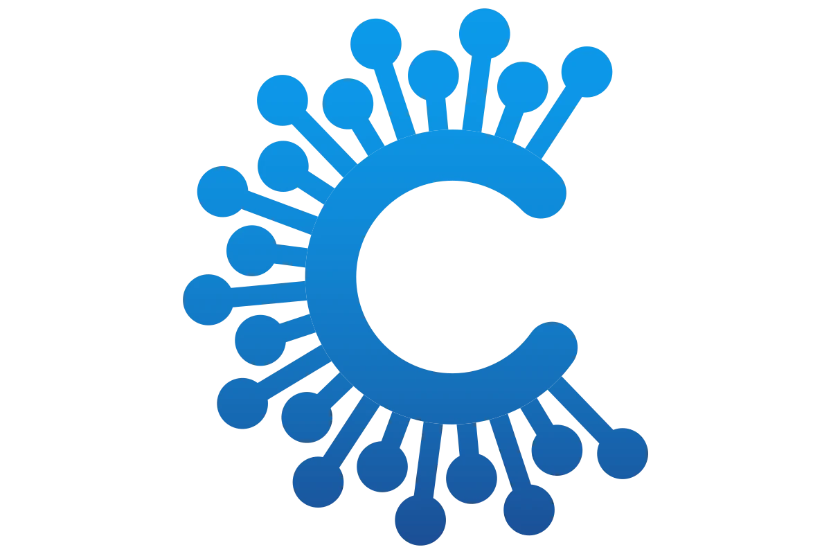 Innovative Technology Symbol with Letter C Design