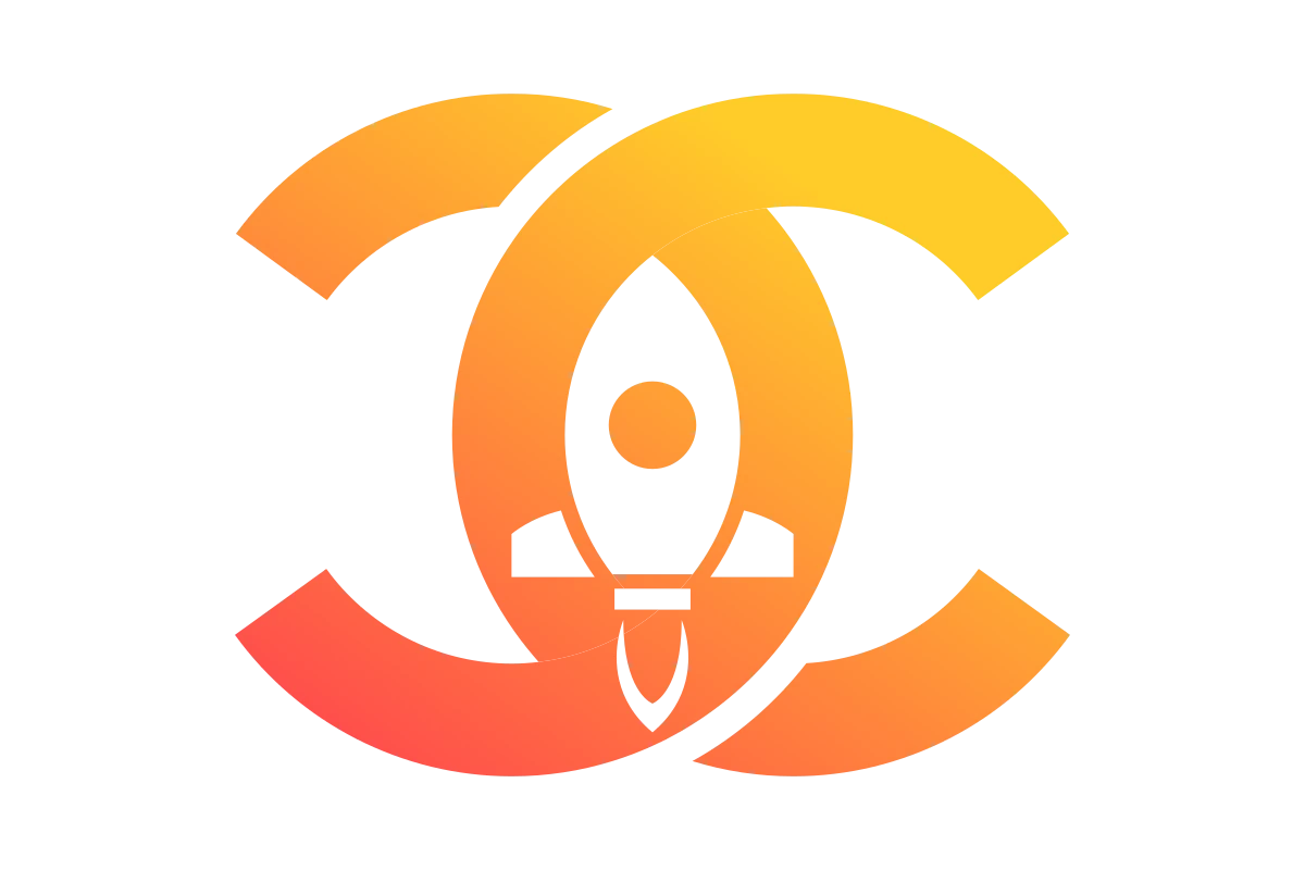 Modern Rocket Launch Logo for Innovative Startups